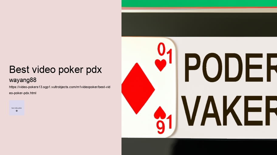 best video poker pdx