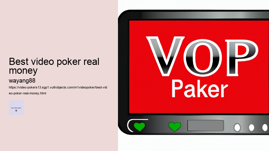 best video poker real money