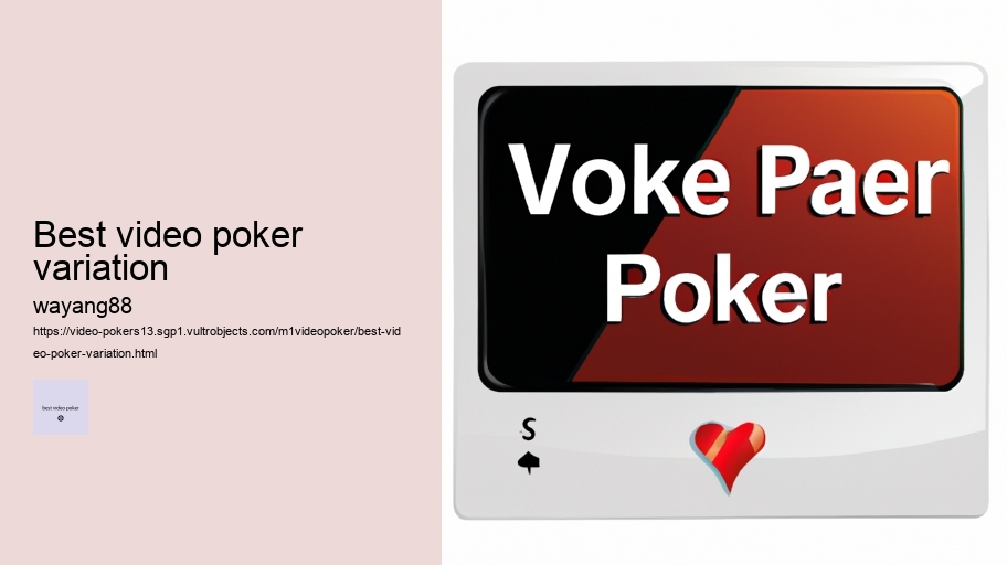 best video poker variation